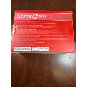 Soma Care 6 Piece Sport Pack Click Activation Renewable Therapeutic Heat Packs